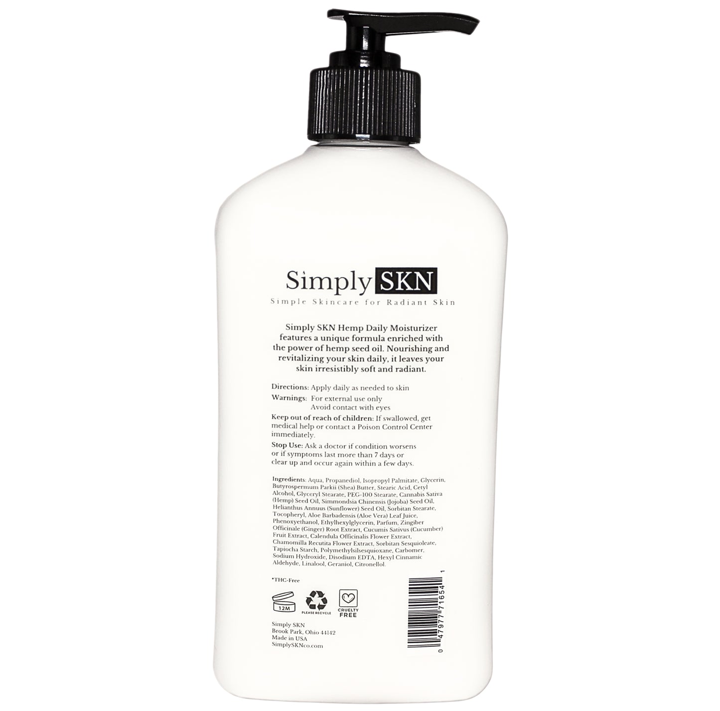 Original Hemp Daily Moisturizer - 17 fl. oz.