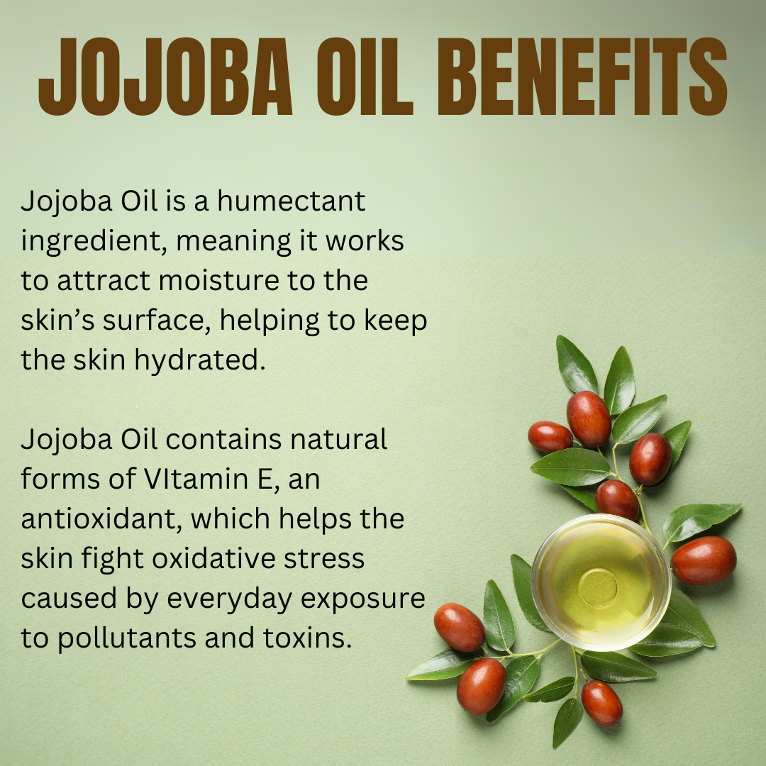 Jojoba Oil Benefits in Skin Care Routine. Simply SKN products use ingredients like Jojoba Oil for its nourishing and moisturizing properties.